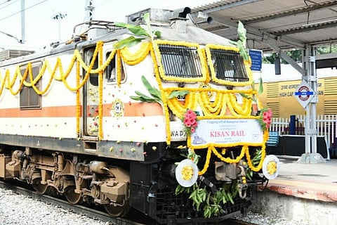 PM to flag off 100th Kisan Rail on Monday