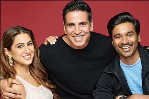 File photo: Atrangi Re team wraps Delhi shoot