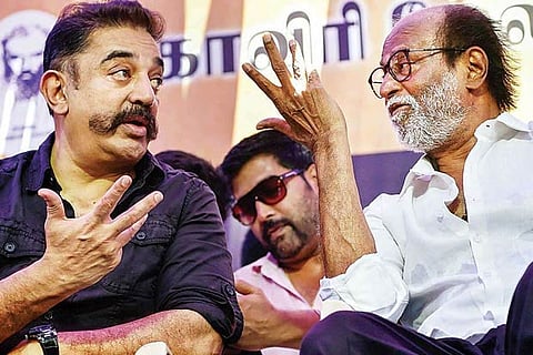 Rajinikanth's decision saddens me, says Kamal Haasan