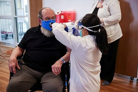 U.S. vaccinations in 2020 falling far short of target of 20 million people