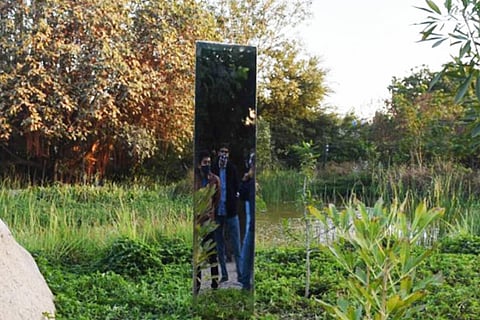 As 2020 ends, 'mysterious' monolith surfaces in India