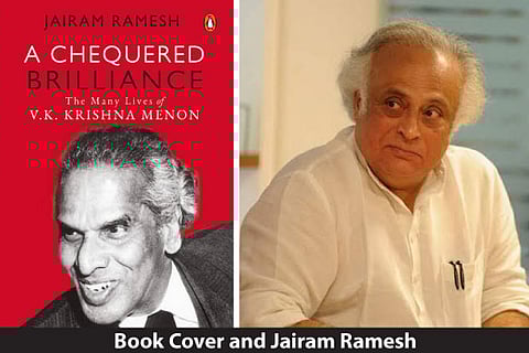 VK Krishna Menon emerges larger than life in Jairam Ramesh’s biography