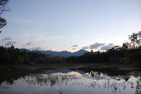 View of Bellikkal Lake