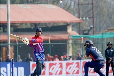 Kushal Malla (Image courtesy: ICC/twitter)
