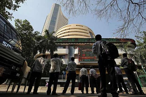 Sensex rallies over 300 pts ahead of IIP, inflation data releases