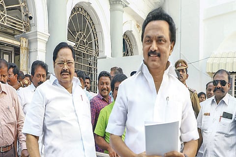 DMK president MK Stalin