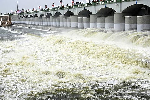 A file picture of Kallanai Canal