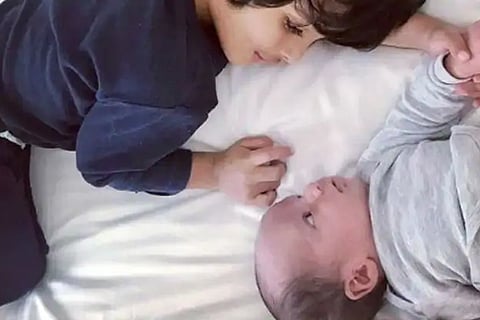 Lisa Haydon welcomes her new-born son Leo