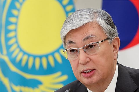 Kazakhstan President Kassym-Jomart Tokayev