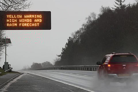 UK issues rare 'danger to life' warning over Storm Dennis