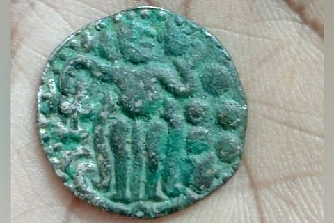 Chennai-based numismatist identifies Chola era coin from Cauvery river bed
