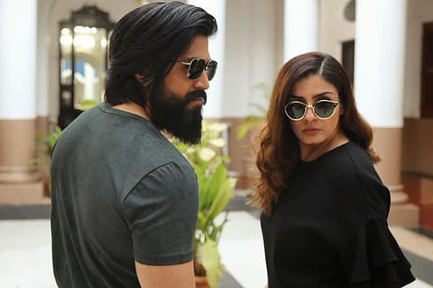 Yash on KGF 2 co-star Raveena: Cheez badi hai mast