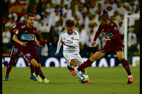 Real Madrid battles Celta Vigo to 2-2 draw