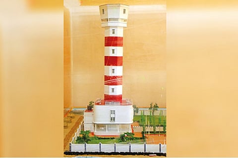 Stone laid for lighthouse at Dhanushkodi 