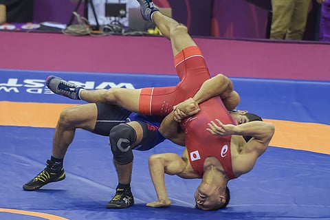 Asian Wrestling C'ships: Ashu, Aditya win bronze medals in Greco-Roman