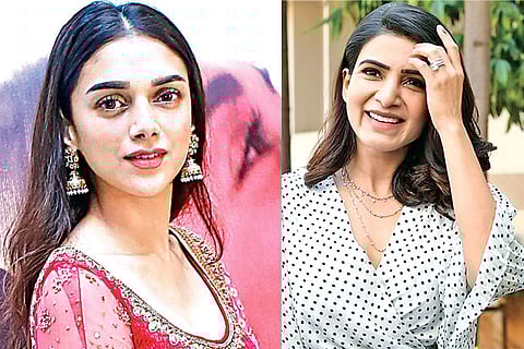 Aditi Rao Hydari and Samantha