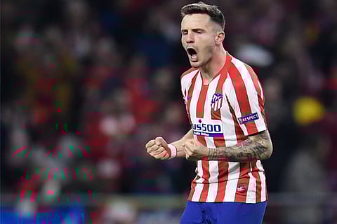 Saul Niguez scored the winning goal for Atletico
