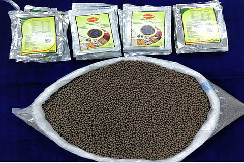 Opium disguised as cumin candy