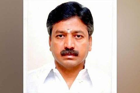 State Law Minister CVe Shanmugham