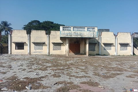 The unused community hall at Old Perungalathur
