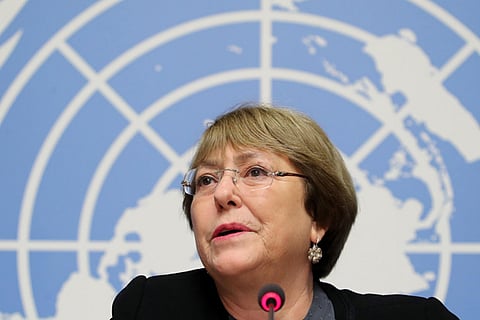 UN rights chief Michelle Bachelet
