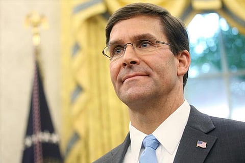 US Defence Secretary Mark Esper