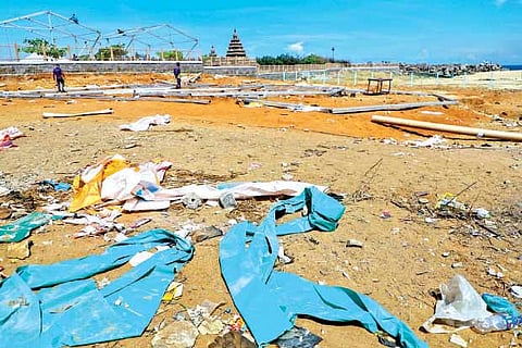 After the PM Modi-Xi Summit in Mahabalipuram, garbage continues to be dumped on the streets