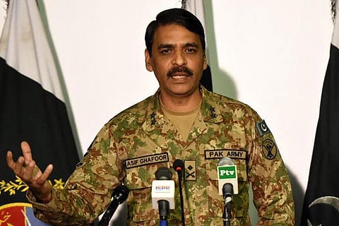 Pakistan army spokesman Major General Asif Ghafoor. File Photo