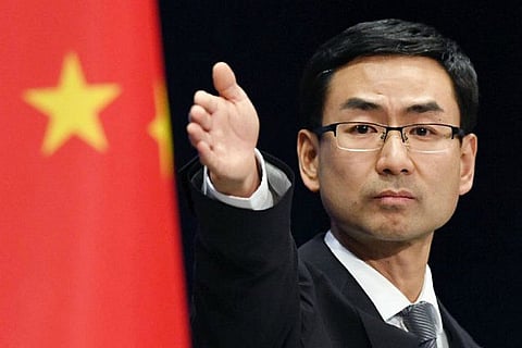 Chinese Foreign Ministry spokesman Geng Shuang