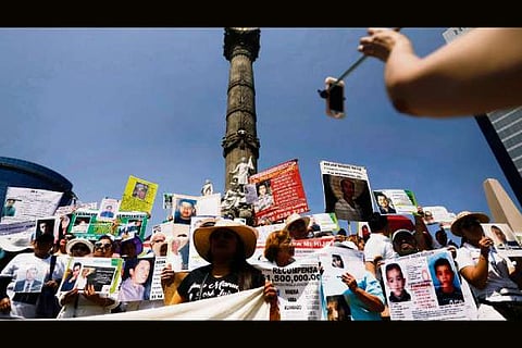 Over 60,000 people 'disappeared' in Mexico since 2006