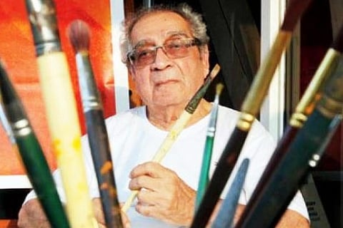 Celebrated artist Akbar Padamsee dies at 91