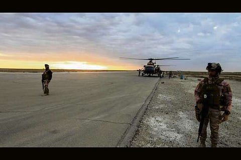 Iraq military says no Iraqi casualties as 22 missiles hit bases