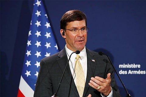 Pentagon chief: US has restored 'level of deterrence' on Iran