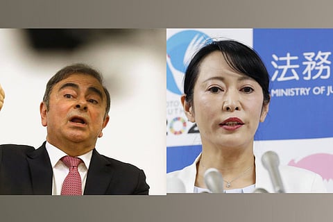 Japan minister launches counterattack after Ghosn blasts justice system