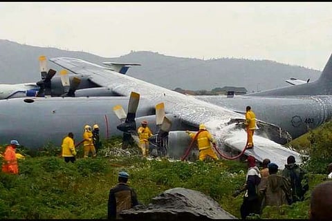 UN: South African military plane crash-lands in Congo