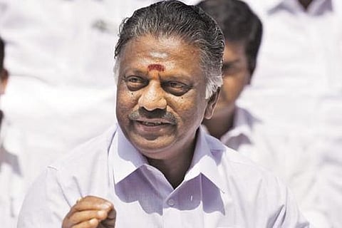 TN Deputy Chief Minister O Panneerselvam
