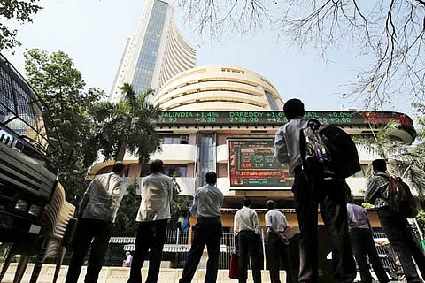 Sensex rises nearly 200 pts, Nifty tests 12,250