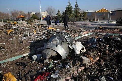 Iran civil aviation boss 'certain' Ukraine plane not hit by missile