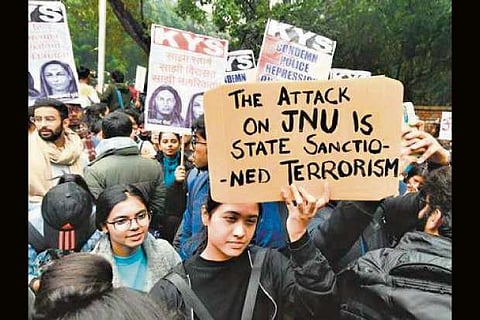 JNU campus violence: 3 JNU professors move HC with PIL to preserve data, CCTV footage, evidence