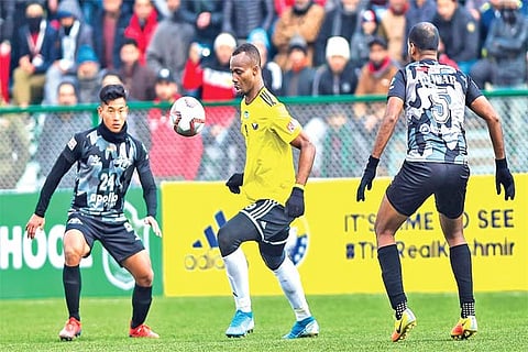 Real Kashmir, Punjab FC in 1-1 draw