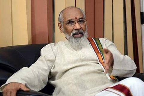 Former Chief Minister of Sri Lankan Northern province C V Vigneswaran