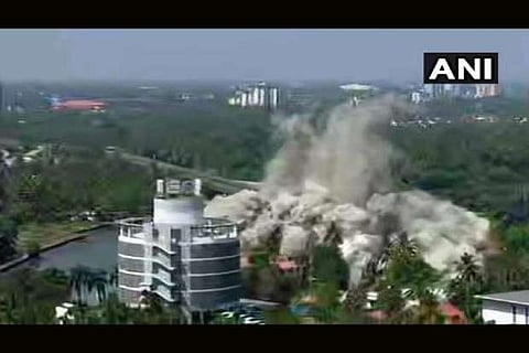 Illegal apartment complex in Kerala brought down: SC order implemented
