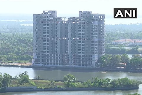 Last of the 4 illegal apartment complexes demolished in Kochi