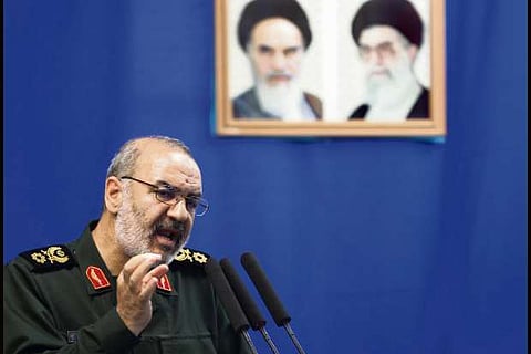 Guards' commander Hossein Salami