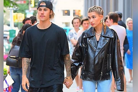 Justin and Hailey Bieber step out for a morning hike