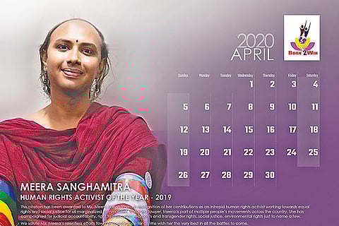 NGO’s 2020 calendar recognises trans achievers