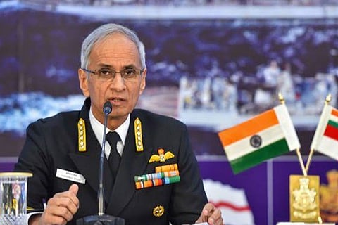 'Navy monitoring Chinese presence in Indian Ocean'