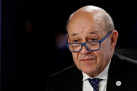 French Foreign Minister Jean-Yves Le Drian
