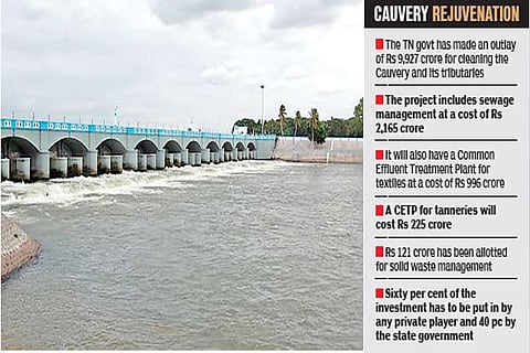 The Cauvery and its tributaries flowing through Tamil Nadu are highly-polluted