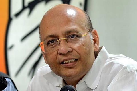 Congress spokesperson Abhishek Manu Singhvi